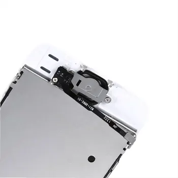 AAAAA Kvalitātes LCD Ekrāns ar Pilnu komplektu Montāžas iPhone 5 5c 5s SE Touch Digitizer Pilnīgu Displejs +Priekšējā Kamera+Home Poga