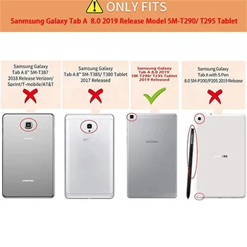 Tablete Bluetooth Tastatūru, Lietu Vāku, Noņemams Ādas Gadījumā Ultra-Plānām augstas kvalitātes case For Samsung Galaxy Tab A8 T290 20J7