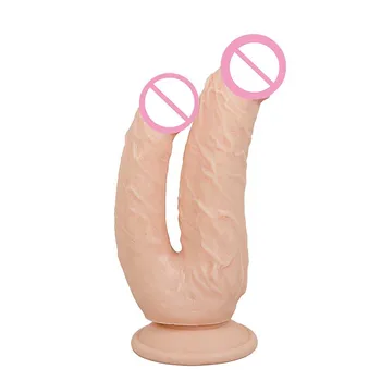 Milzīgu dildo reālistiskā lielu peni divpusējs dildo galvu super garš anālais plug pimpi pieaugušo sieviešu Masturbācija seksa rotaļlietas