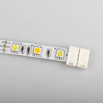 3pin 10mm savienotājs vienu krāsu led lentes ws2811 ws2812B divi savienotāji easy connect nav nepieciešams speciāls 15pcs/daudz