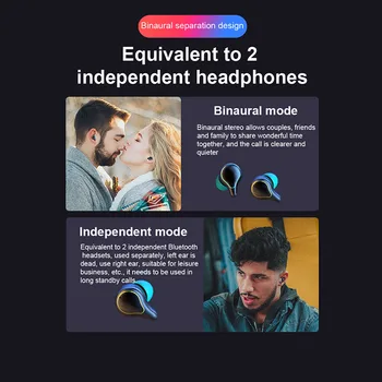 MLHJ TWS Bezvadu Austiņas Bluetooth 5.0 Austiņas ar Trokšņu Slāpēšanas Earbuds Audifonos Bluetooth Inalambrico Auriculares