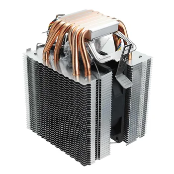 90mm Siltuma Caurules, 6 Heatpipe Desktop Datora PROCESORA Dzesētāja Ventilatoru Stiprinājuma Ultra Quiet Heatsink Intel 1156/1155/1150/775