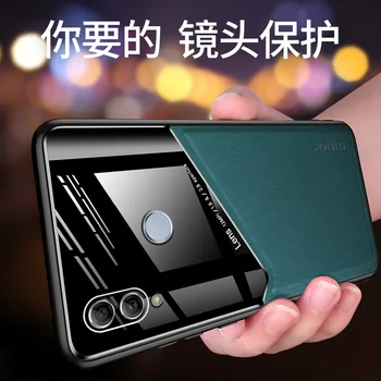 Par Huawei Honor 10 Lite Gadījumā Luksusa Ādas Magnētisko Vāciņu Gadījumā Godu 8.A 8X Max X10 9X 9.A 20 30 Pro Lite 20S Atpakaļ Gadījumos
