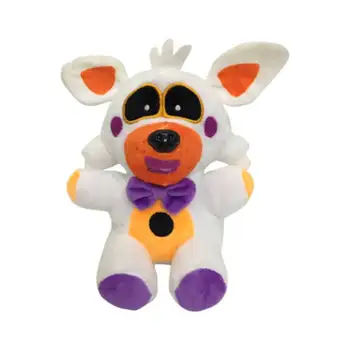 18 cm Piecas Naktis Freddy ir Plīša Rotaļlietas Gudrs Fredijs Lācis Foxy Chica Bonnie Plīša Lelles Brithday Dāvanu Bērniem Pildījumu Dzīvnieku