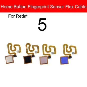 Pirkstu nospiedumu Pogu Home Flex Kabelis Xiaomi Redmi 5 Plus 5plus 5+ Izvēlnes Taustiņu Atzīšanu Sensors Flex Lentas Nomaiņa, Remonts
