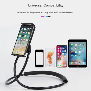 Fimilef Elastīgu Mobilā Tālruņa Turētājs Karājas Kakla Slinks Kaklarota Turētājs Viedtālrunis Turētāja Stends, iPhone, Huawei Xiaomi
