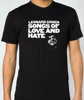 Leonard Cohen Dziesmas Mīlestības Un Naida T Krekls