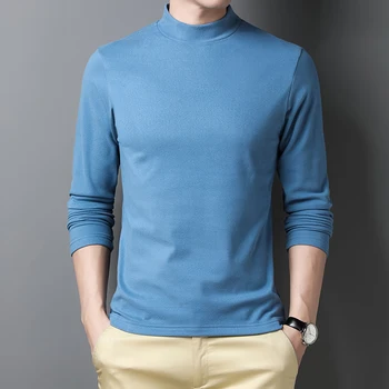 MIACAWOR Jaunu Modes Zīmolu Vīriešu Džemperis Džemperis Svītrainām Slim Fit Džemperi Vilnas Rudens korejas Gadījuma Vīriešu Apģērbu, Y281