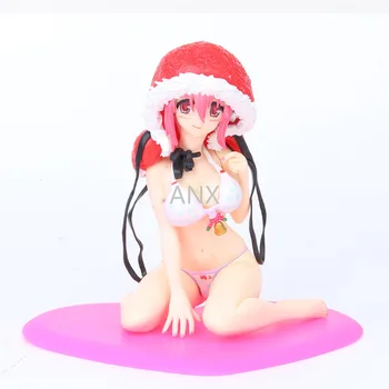 12CM Super Soniko Attēls PVC Actian Anime Kolekcija Peldkostīms Bikini Seksīga Meitene Auto Darbvirsmas Rotaļlietas Lelle, Modelis, Rotaļlietas Bērniem, Dāvanu