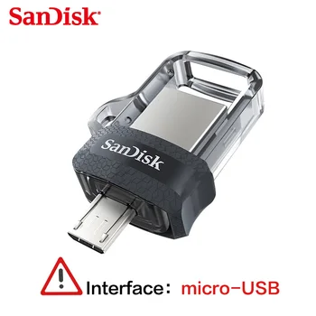 Sākotnējā SanDisk Flash Diska Tips-c USB 3.1. un Mikro USB 3.0 OTG USB Flash Drive daudzfunkcionālo USB pen drive pendrive