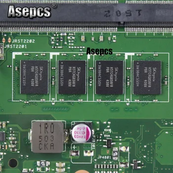 Asepcs X555LD Portatīvo datoru mātesplati par ASUS X555LD X555LP X555LA X555L X555 Testa borta mainboard 4G RAM I3-4010U GT820M