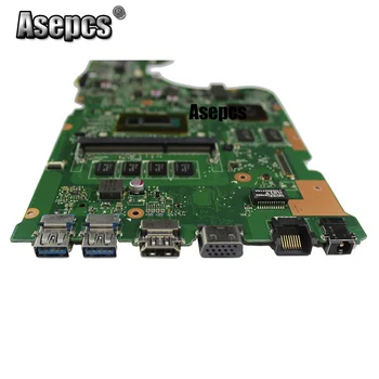 Asepcs X555LD Portatīvo datoru mātesplati par ASUS X555LD X555LP X555LA X555L X555 Testa borta mainboard 4G RAM I3-4010U GT820M