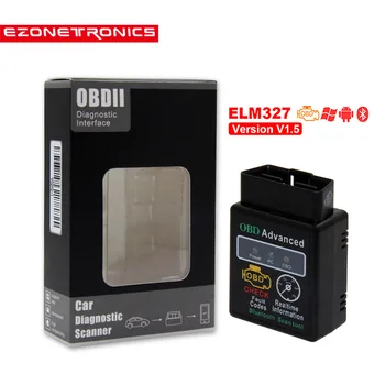 OBD2 ELM327 Bluetooth V1.5 OBD2 Automašīnu Diagnostikas Rīks Skeneris ELM 327 OBDII Adapteris Auto Skeneris Kodu Lasītājs Android Griezes moments