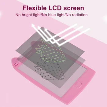 8.5 collu Caurspīdīgs LCD Rakstiski Tabletes, lai izstrādātu Digitālo Izdzēšami Zīmēšanas Tablete Pad Kopēt Valdes Bērniem Grafikas Tabletes