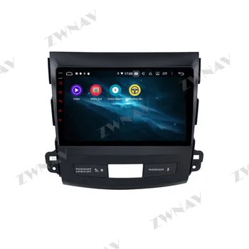 DSP Android 10 Auto GPS Navigācijas Multimediju Atskaņotāju Auto Mitsubishi Outlander Radio, magnetofons Headunit IPS 2006-2012