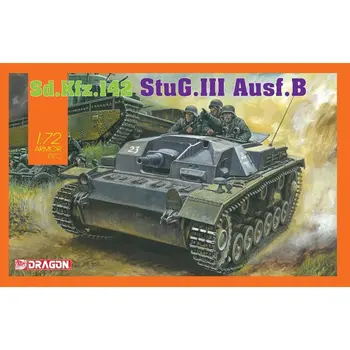 PŪĶIS 7559 1/72 Sd.Kfz.142 StuG.III Ausf.B Mēroga modelis Komplekts