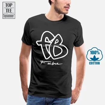 Vintage T Krekls Fubu Fb Big Logo 90S Izdrukāt Izmērs S 2Xl Kokvilnas 016418