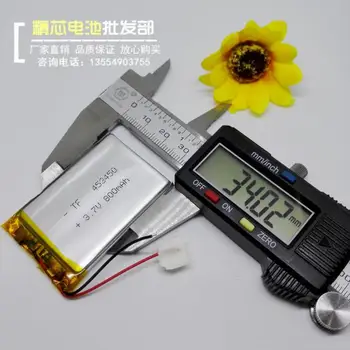 Tahogrāfu kuģniecības 453450 3.7 V litija baterija, noņemams navigator MP3 uzlāde vispārējā īpašais piedāvājums Uzlādējams Li-ion Šūnu