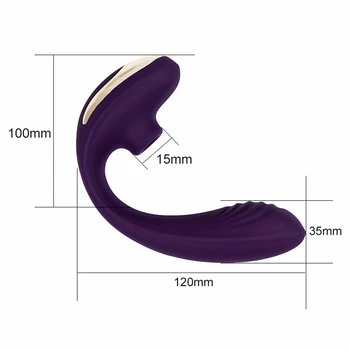Klitora Stimulators 10 Ātrumu Maksts Nepieredzējis Vibrators Orālā Seksa Iesūkšanas Vibrējoši Krūšu galu Zīdējs G Spot Vibrators Seksa Rotaļlietas, lai Sieviete