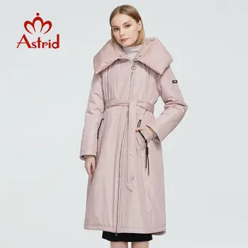 Astrid 2020 Jaunas Ziemas Sieviešu mētelis sievietēm, silts ilgi parka modes bieza Jaka kapuci lielie izmēri cilpu sieviešu apģērbu PĒC-3579