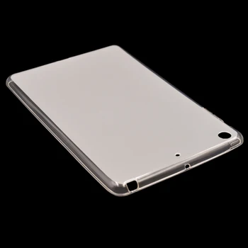 Videi Draudzīgs Mīksta Silikona TPU Matēts Vāks Apple iPad mini 1 2 3 mini1 mini2 mini3 7.9 Gadījumā Coque Capa Būtiska