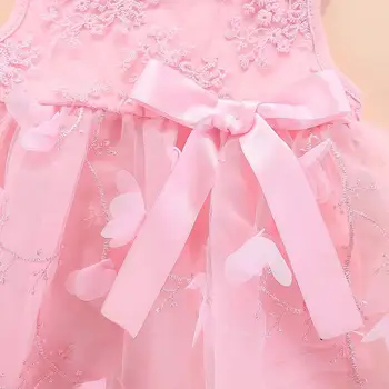 Bērnu, Meiteņu Kleitas Mežģīnes, Jaundzimušo Apģērbi, Kāzu 1st Birthday Party Princese Kleita Toddler Bebe Zīdaiņu Kroku Salds Stils