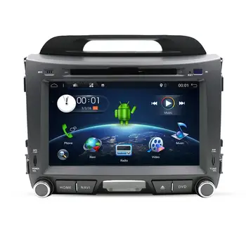 PX6 2 Din Auto DVD Atskaņotājs Ar GPS DSP Android 10.0 Par Kia Sportage R 2010. -. GADAM RDS HDMI SWC DAB OBD 4G Camera 4G RAM+64G ROM