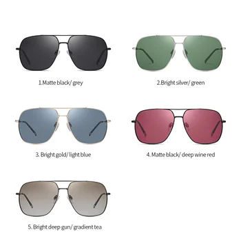 YXYS Laukumā Vīriešu Polarizētās Saulesbrilles UV400 Augstas Kvalitātes Metāla Rāmis, Saules Brilles Vīriešiem Brilles Anti Reflective Braukšanas gafas