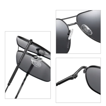 YXYS Laukumā Vīriešu Polarizētās Saulesbrilles UV400 Augstas Kvalitātes Metāla Rāmis, Saules Brilles Vīriešiem Brilles Anti Reflective Braukšanas gafas