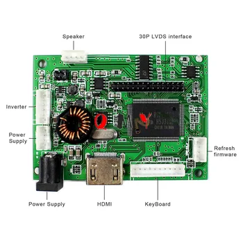 H+ Audio LCD Kontrolieris Valdes VS-TY2660H-V661 par 10.1