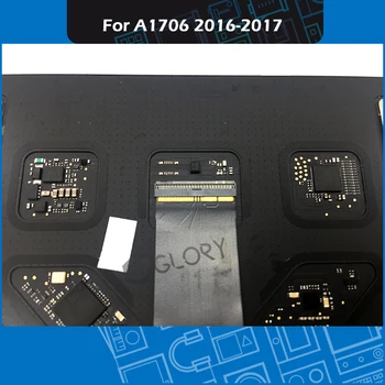 Testēti Sudraba A1706 Touch Pad ar Flex Kabelis Priekš MacBook Pro Retina 13