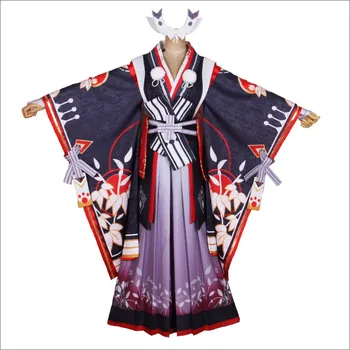 Anime! Onmyoji Onikiri Pirms Pamošanās Kimono Vienādu Cosplay Tērpu Halloween Karnevāla Apģērbs 2018. Gadam Jauniem Karstā Bezmaksas Piegāde