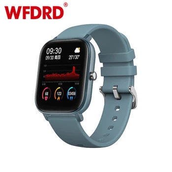 WFDRD Smartwatch Vīrieši Sievietes par Android, Ios Modes Sporta Ip68 Ūdensnecaurlaidīga asinsspiediens Fitnesa P9 Smart skatīties