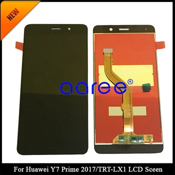Testēti LCD Displejs Priekš Huawei Y7 Ministru 2017 Par Huawei Y7 Ministru 2017 TRT-L21A Displejs LCDTouch Ekrāna Digitizer Montāža