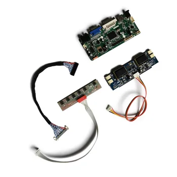 Ekrāna M. NT68676 displeja kontrolieris valdes DIY komplektu LVDS 30-Pin 1280*1024 4CCFL Par A190EN02/M190EG01/M190EG02 VGA+DVI