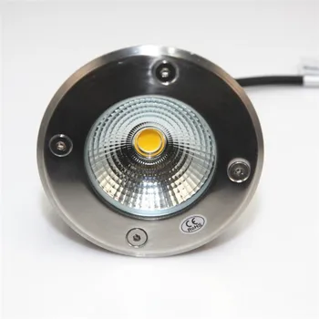COB 15 w LED Pazemes Light Spot Lampas IP68 Ūdensnecaurlaidīga Lampas, Āra, zem zemes, Dārza Gaismas AC85-265V/DC12V 10pcs/daudz