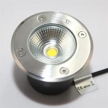 COB 15 w LED Pazemes Light Spot Lampas IP68 Ūdensnecaurlaidīga Lampas, Āra, zem zemes, Dārza Gaismas AC85-265V/DC12V 10pcs/daudz