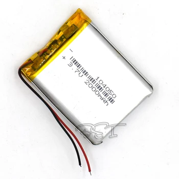 3.7 V 104050 2000mah Uzlādējams Li-polimēra Litija Lipo Li-ion Šūnu Akumulatoru Tablete Ciparu, kas PSP MP5 GPS Lasītājs Recoder