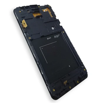 Samsung Galaxy Grand Ministru SM-G531H G531H/DS G531F/DS Touch Digitizer Sensors LCD Displejs Ekrāns ar Rāmi, Home Poga +Komplekti