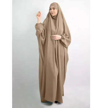 Kapuci Musulmaņu Sieviešu Kleita, Hijab Lūgšanu Apģērba Jilbab Abaya Ilgi Khimar Pilnībā Segtu Ramadāna Kleita Abayas Islāma Drēbes Niqab
