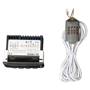 Zl-7850A,100-240Vac,Dual-Displejs,Multifunkcionāla Automātiskā Inkubators Kontrolieris,Temperatūras un Mitruma Inkubators