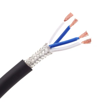 Hifi līdzsvarotu kabeļu 6.5 mm līdz 6.35 mm TRS VĪRIETIS uz TRS vīriešu Izmantot CANARE l-4e6s ZELTA PIN NEUTRIK miksera skaņas karti, kabeli