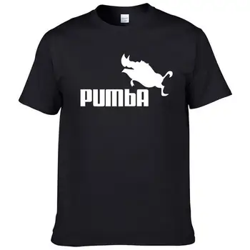 2020 smieklīgi tee gudrs t krekli homme Pumba vīriešiem gadījuma īsām piedurknēm kokvilnas topi atdzist tshirt vasaras jersey kostīmu t-krekls #062