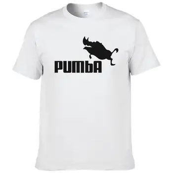 2020 smieklīgi tee gudrs t krekli homme Pumba vīriešiem gadījuma īsām piedurknēm kokvilnas topi atdzist tshirt vasaras jersey kostīmu t-krekls #062