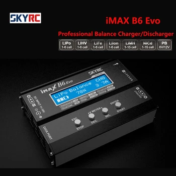 Sākotnējā SKYRC IMAX B6 EVO 6A 60W Līdzsvaru Lādētāju Discharger Bluetooth NiCD, NiMH LiHV NiCd PB Li-ion XT60 Akumulatora Lādētājs