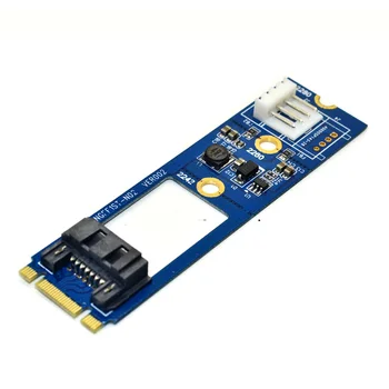 M. 2 7 Pin SATA III 3 7Pin SATA3.0 Kabel SSD Adapteris Converter Valdes Karti NGFF 2242 2280 2260 SSD