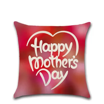 Mātes dienā, mīlestība, mamma vārdiem festivāls spilvendrāna Dekoratīvās mājas dīvāna spilvena vāka dāvanu rūpnīcas dropshipping pasūtījuma spilvendrānā