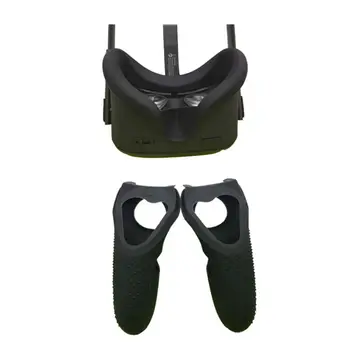 Aizsardzības VR Silikona Rokturis Vāka Seju Segtu Spilventiņu Oculus Quest / Rifta S Acu Maska Aizsargs