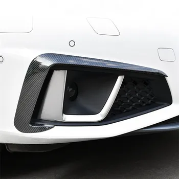 Automašīnas Priekšējā Bufera Spoileris Gaisa Nazis Miglas Lukturi Ietver Apdarei Audi A4 B9 2019 Oglekļa Šķiedras Krāsu Ārējie Lukturi Uzlīmes