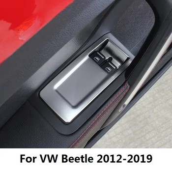 2gab Auto Loga Vadības Paneļa Vāku Liešanas Apdares Uzlīmes, lai Volkswagen Beetle 2012 2013 2016 2017 2018 2019